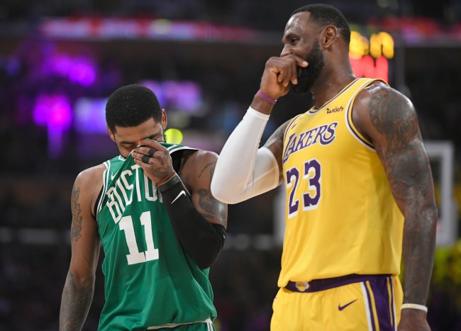 Kyrie Irving reportedly has no chance in hell to sign with the Los Angeles Lakers this offseason, per reports
