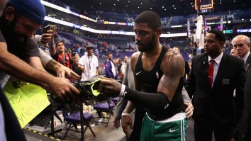 These Spongebob Squarepants-Inspired Kyrie Irving Nike’s Look Pretty F’in Rad