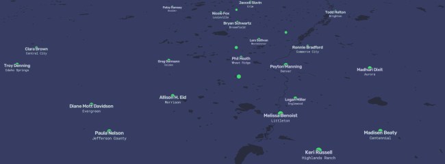 Map Shows Most Searched Person On Wikipedia For Every Town In America