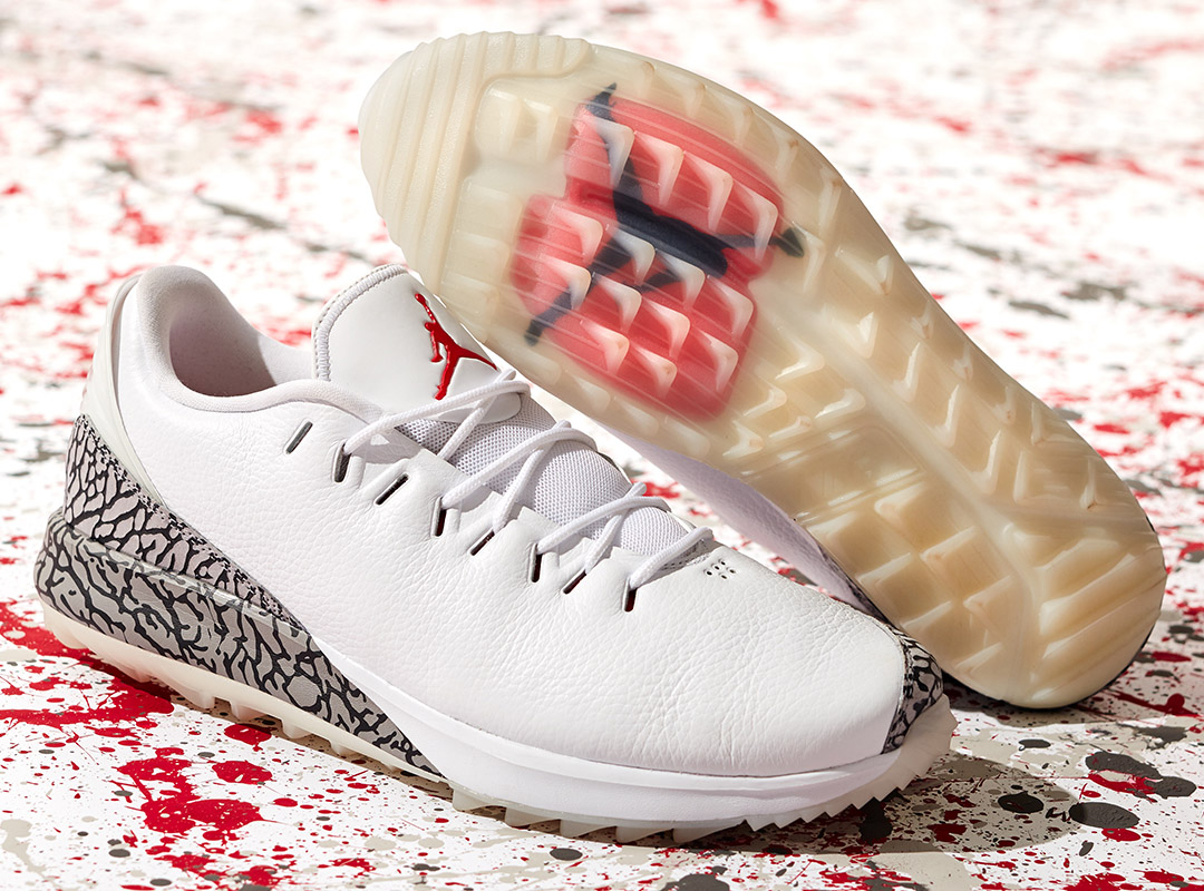 spikeless jordan golf shoes