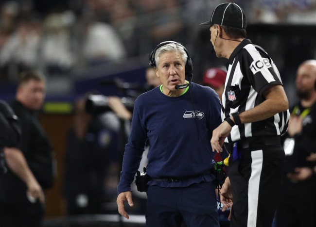 Pete Caroll says he thinks that NFL replay needs to either be done with or limited.