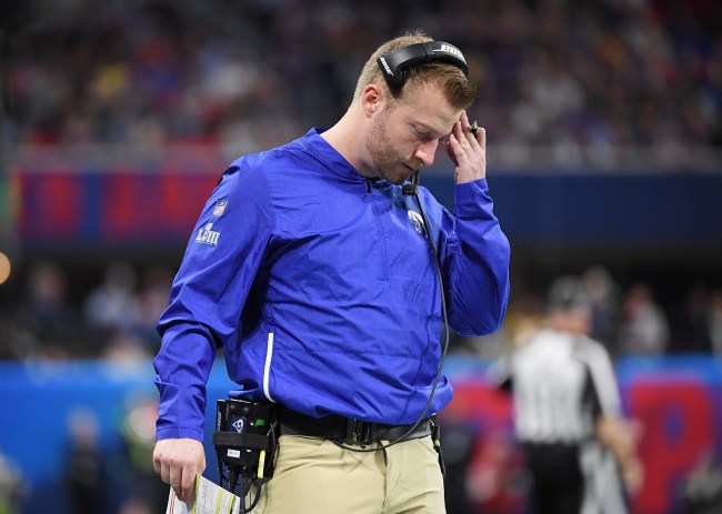 Sean McVay of the Los Angeles Rams blames overpreparing for the loss to New England Patriots in Super Bowl LIII