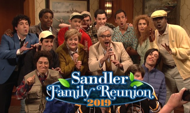Adam Sandler has Sandler Family Reunion operaman snl
