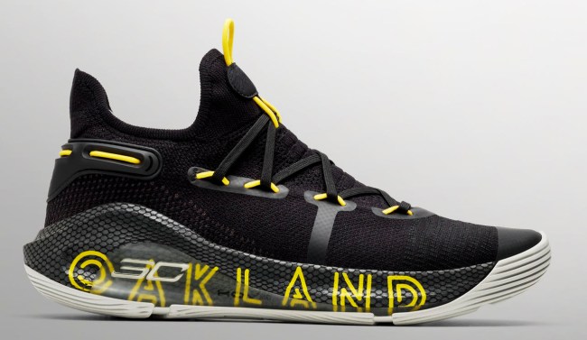 Under Armour Curry 6 Thank You Oakland