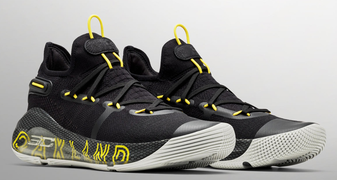 curry 6 black and yellow