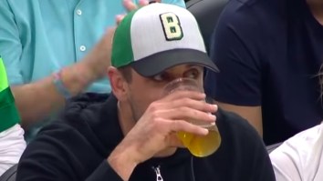 Aaron Rodgers Had The Perfect Response After Being Shamed For His Absolutely Dismal Beer-Chugging Abilities