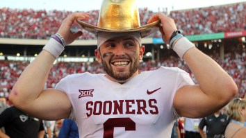Baker Mayfield’s Taking Shots At College QB Sam Ehlinger For Some Reason, And I F’in Love It