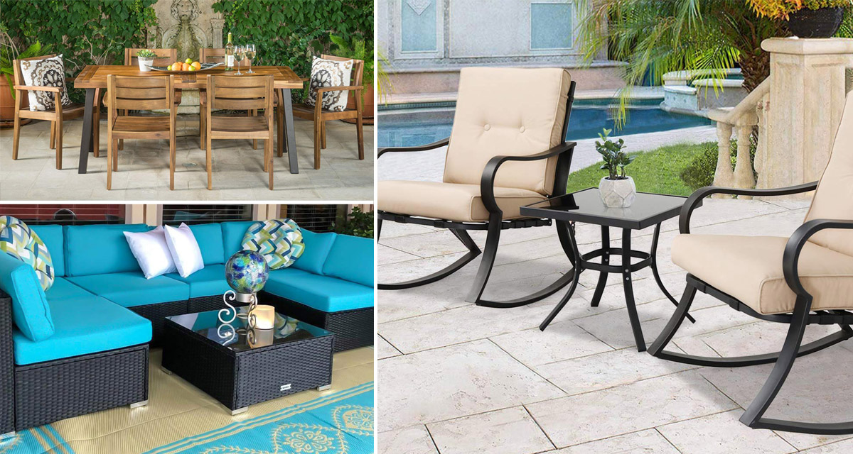 These 12 Great Patio Furniture Sets Are, Great Patio Furniture