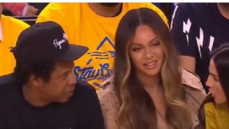 The Internet Reacts To Beyonce Not Appearing To Be Happy About Woman Talking To Jay-Z During Game 3 Of Warriors-Raptors NBA Finals