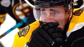 Bruins’ Brad Marchand Is Being Cyberbullied For Crying During Worst Moment Of His Career
