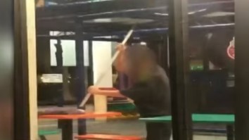 Florida Burger King Employee Caught On Video Cleaning Tables With A Mop