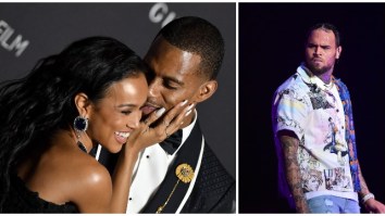 Chris Brown Blasts Victor Cruz For Dating His Ex, Karrueche Tran, In Salty Instagram Comments