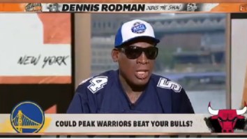 Dennis Rodman Says The ’96 Bulls Could Beat The 2018 Warriors, Michael Jordan Could Average 50 Points A Game And Insults Draymond Green