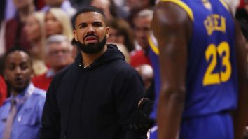 Warriors Fans Are Mercilessly Trolling Drake With A Savage Billboard Using His Old Lyrics