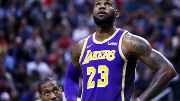 The Lakers Are Reportedly ‘In Play’ To Sign Kawhi Leonard This Offseason After Landing Anthony Davis