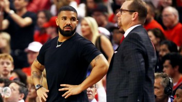 Drake Wore An Insane $750,000 Watch To Game 5 That Displays Random Sexual Messages