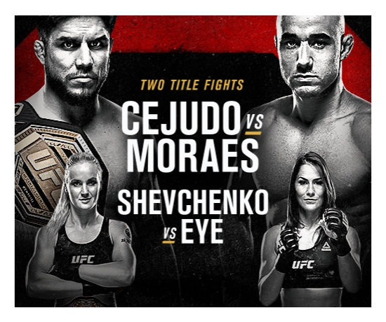 Ufc 238 Live Stream How To Watch Ufc 238 On Espn Featuring Cejudo Vs Moraes Brobible