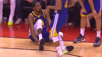 This Slow Mo Video Of Kevin Durant’s Injury In Game 5 Of NBA Finals Doesn’t Look Too Great