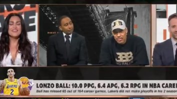 ‘First Take’ Host Molly Qerim On What Her Husband Jalen Rose Would Want LaVar Ball To Do After His ‘Inappropriate’ On-Air Remark