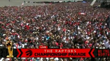 Scary Scene Unfolds During Raptors Championship Parade In Toronto After Gunshots Were Reportedly Fired