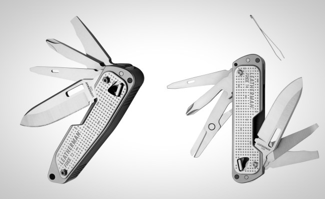 all new Leatherman FREE T4 one-handed multitool everyday carry