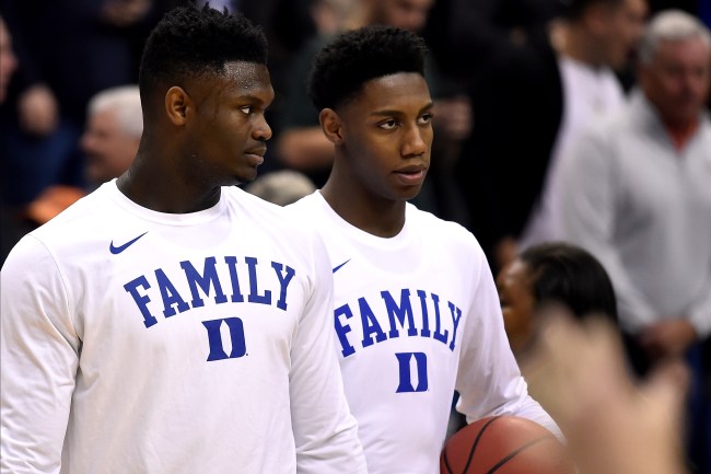 Reports say the New Orleans Pelicans are interested in trading up for RJ Barrett, which would team him up again with Zion Williamson