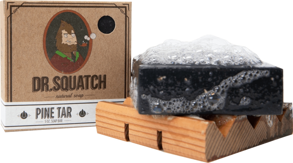 I Tried Dr. Squatch AllNatural Pine Tar Soap And My Skin Has Never