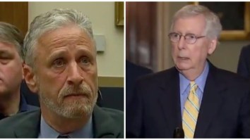 Jon Stewart Rips Mitch McConnell For Dragging His Feet On 9/11 Victim Compensation Bill, McConnell Responds