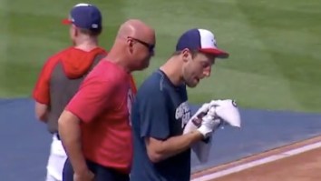 Max Scherzer Broke The F*ck Out Of His Own Nose