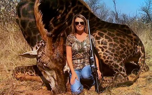 Tess Thompson Talley hunter ate giraffe she killed in viral photo and said it was delicious