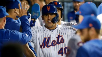 Wilson Ramos Had A Solid Reason For Striking Out After Getting A Wild Surprise From His Wife Prior To An At-Bat