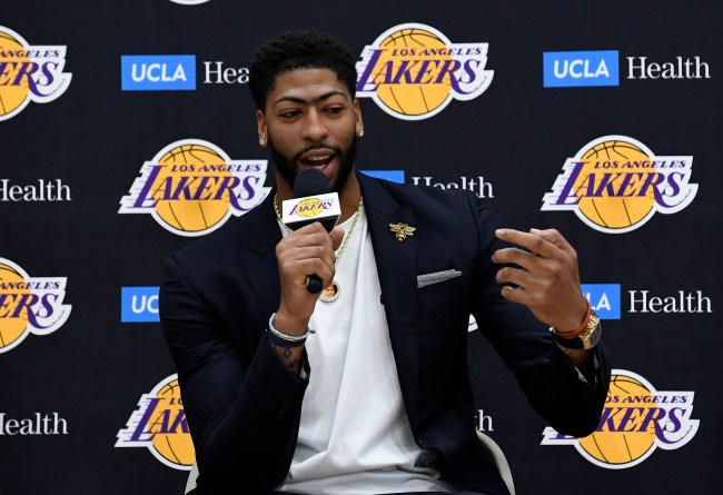 Anthony Davis opens up about his future with the Los Angeles Lakers after introductory press conference