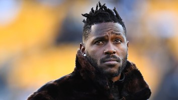 Serious Question: Is This Brick-Catching Workout Antonio Brown Shared Really Necessary?