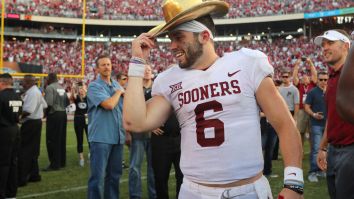 Baker Mayfield Hilariously Referenced His Arrest After Being Asked About His Most Valuable College Lesson