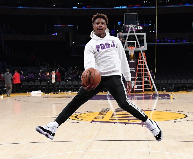 Recruiting analyst breaks down the chances of Bronny James becoming a legit NBA prospect