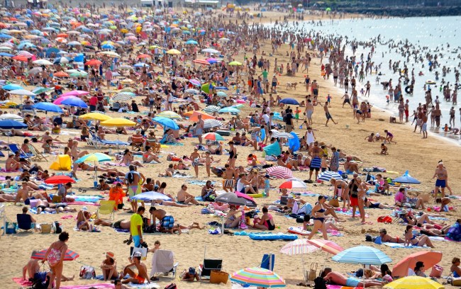 american beaches filled with poop