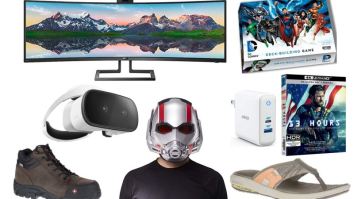 Daily Deals: Ant-Man Helmet, VR Headset, 49″ SuperWide Curved Monitor, Under Armour Sale, Columbia Clearance And More!
