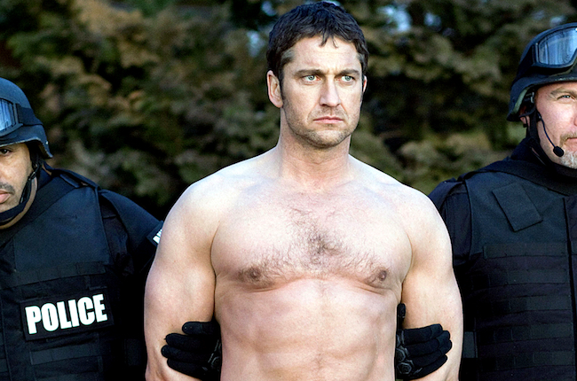 gerard butler 300 workout before and after