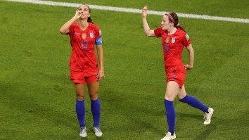 USA’s Alex Morgan Trolls England With Tea Sipping Celebration After Scoring Goal In World Cup Semi-Finals