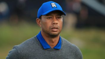 Tiger Woods Looked Worn Out And Uninterested At The Open On Thursday
