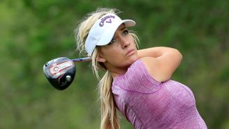 Paige Spiranac Delights Fans With Video Of Her Best Happy Gilmore Swing