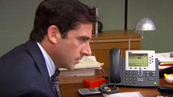 Compilation Of Michael Scott’s Best Calls From ‘The Office’ Shows His Finest Work Might Be On The Phone