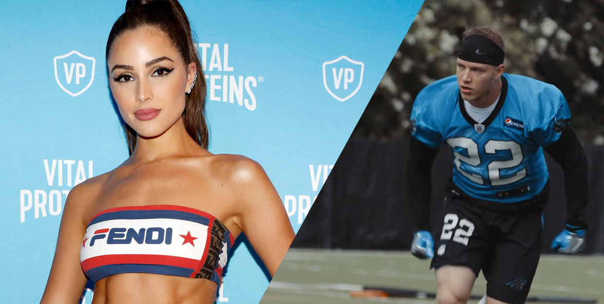 Olivia Culpo Cheers On Christian McCaffrey As He Strips Off His Shirt On  Vacation In Cabo - BroBible