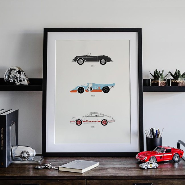 Rearview Prints Classic Car Posters