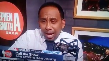 Stephen A. Hangs Up On And Banishes A Caller To Hell For Suggesting That Carmelo Sign With the Knicks