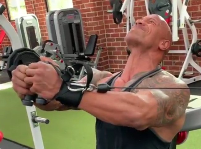 The Rock Upper Body Workout
