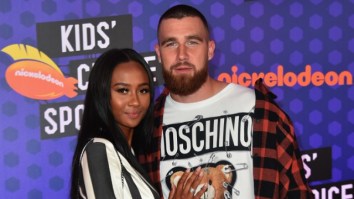 Chiefs’ Travis Kelce Reacts To Stephen A. Smith Complimenting His Wife On-Air During ‘First Take’