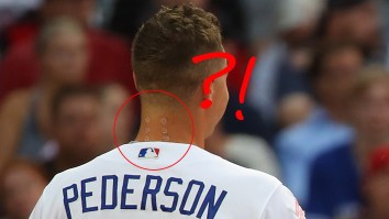 Twitter Lost Its Damn Mind Trying To Figure Out WTF Was On Joc Pederson’s Neck During The Home Run Derby