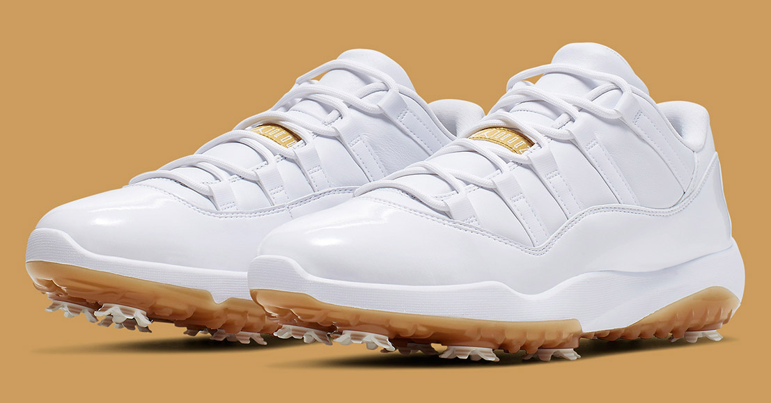 Nike Golf Releasing Another New Air Jordan 11 Low In A White And 