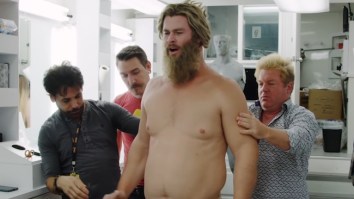 Watching Chris Hemsworth Transform Into ‘Thicc Thor’ Is Just As Entertaining As His Role In ‘Endgame’